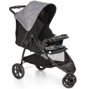 Carrinho Galzerano Cross Trail Cinza Preto  Até 15Kg