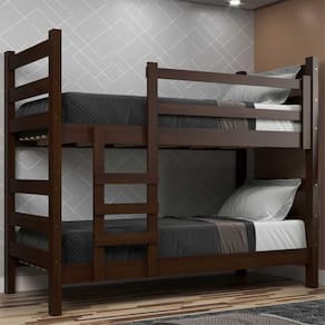 Beliche - Vira 2 Camas - 78/88 X 188Cm Dubai Cr4137 Imbuia