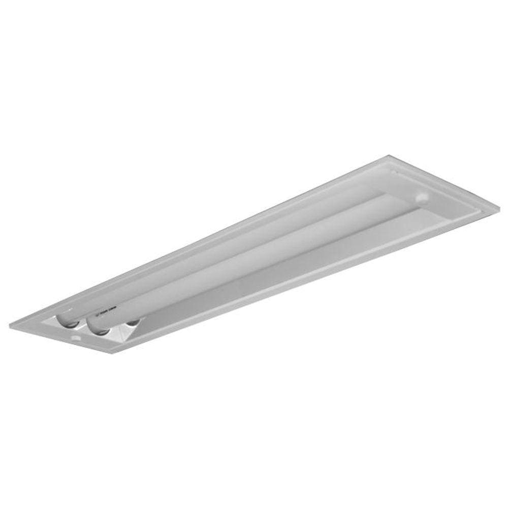 Luminária  embutir C/2x9/10w 60cm