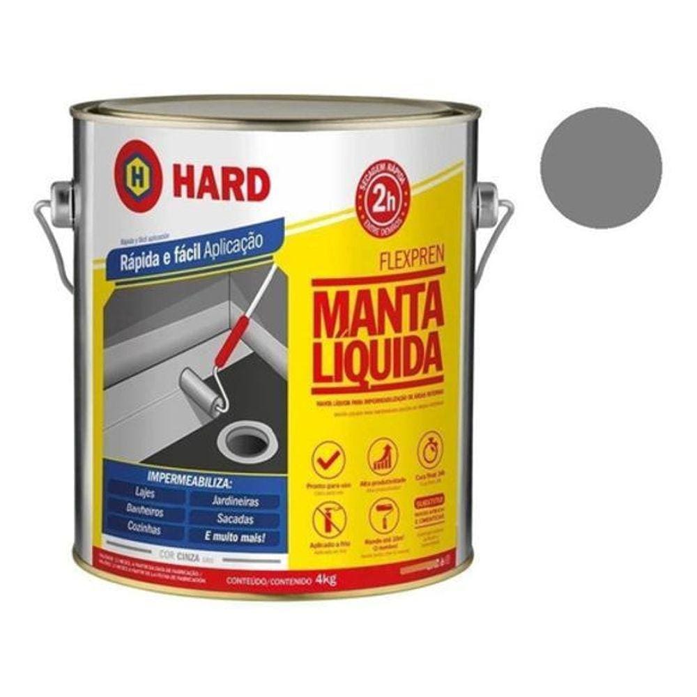 Manta Liquida Ms Polymer Cores 4Kg - Hard Flexpren - Preto