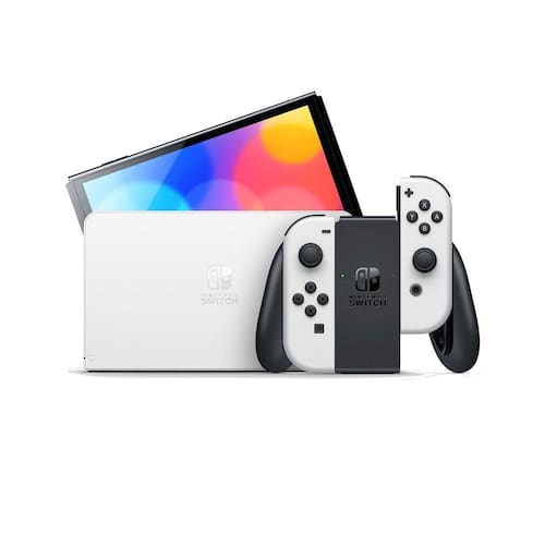imagem-Console Nintendo Switch Oled com Joy-Con Branco, HBGSKAAA2  NINTENDO