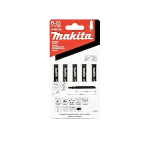 Kit Laminas Tico Tico Metal 5un A85743 B23 Makita