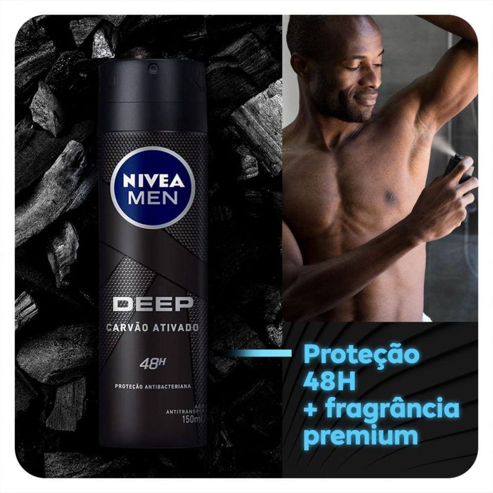 Desodorante Aerosol Nivea Men Deep 150Ml