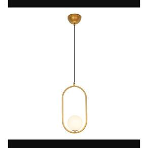Pendente Moderno Dourado Rio Arquitetizze