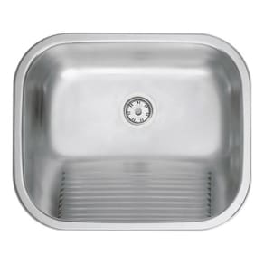 Tanque De Encaixe Tramontina 34l Aço Inox Acetinado 50x40 Cm