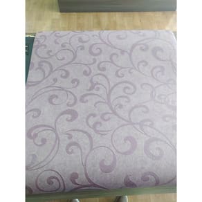Papel De Parede Importado Lilás Escuro /roxo