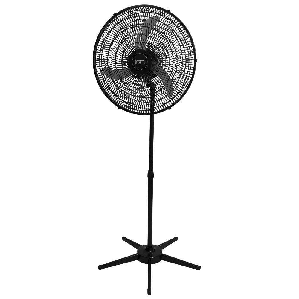 Ventilador Pedestal Oscilante 60 Cm Pp 220V Preto