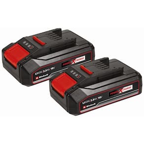 Kit Bateria Power X-Change 2 Unidades 18V 2,5ah Twinpack Einhell
