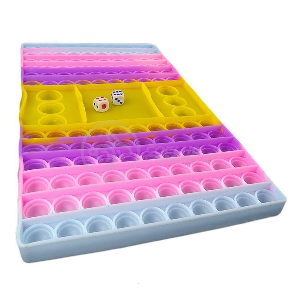 Big Pop It Chiclete Silicone Sensorial Anti Stress