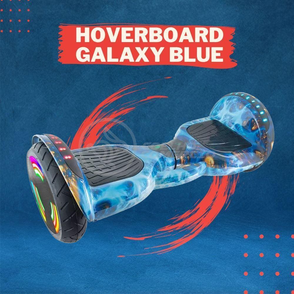 Hoverboard Infantil Skate Elétrico Led Azul Oceano