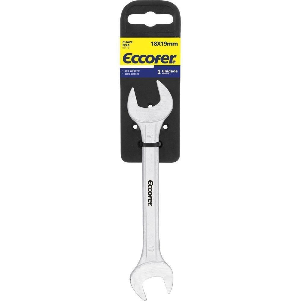 Chave Fixa 21X23Mm Aço Carbono Cartela - Eccofer