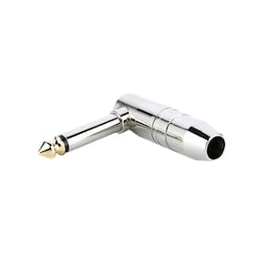 Plug P10 Mono 90 Metal Ponta Gold