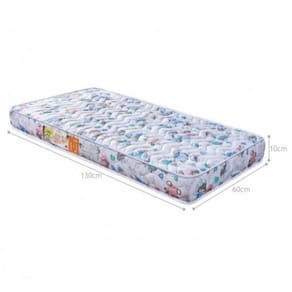 Colchão Berço 1 Lado Plastificado D18 60x10x130 Urso Meigo