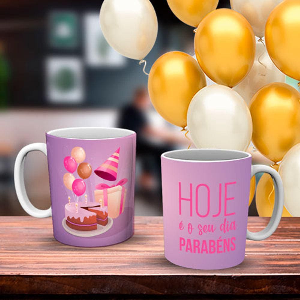 Caneca Personalizada Aniversário 08