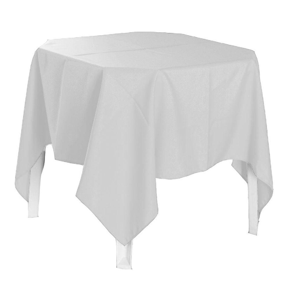 toalha de mesa retangular tecido oxford branco 1,45x2,00