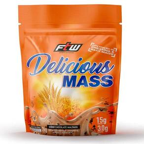 Delicious Mass Whey 3Kg Sabor Chocolate Maltado