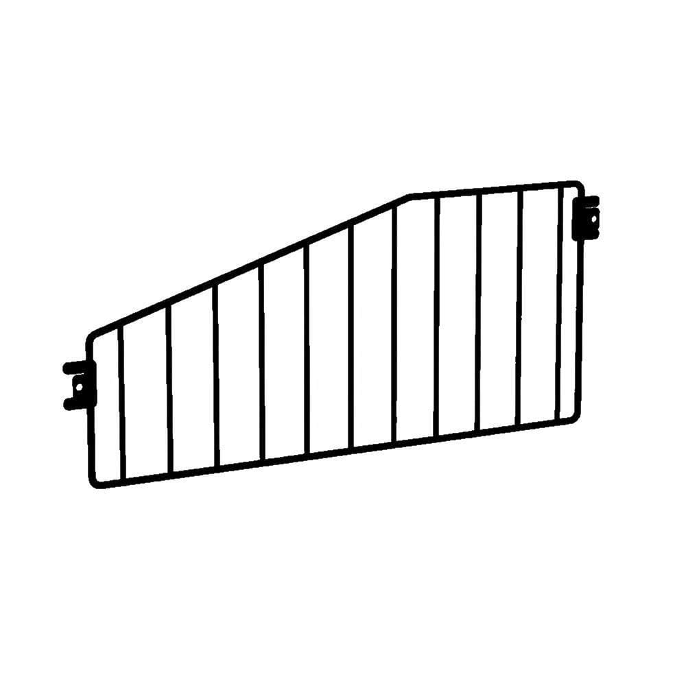 Divisoria Para Cesto Gondola Amapa 27 Cm Preto