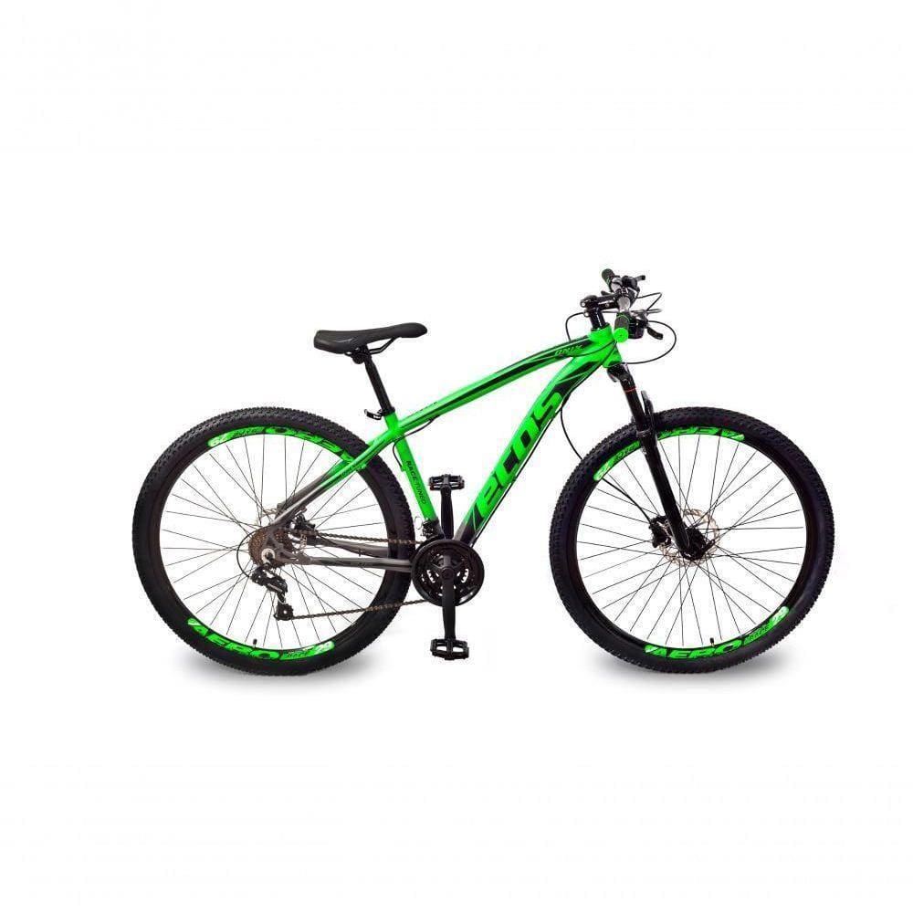 Bicicleta Aro 29 Ecos 21M Verde e Grafite 15” Verde