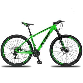 Bicicleta Aro 29 Ksw 21M Verde 15"