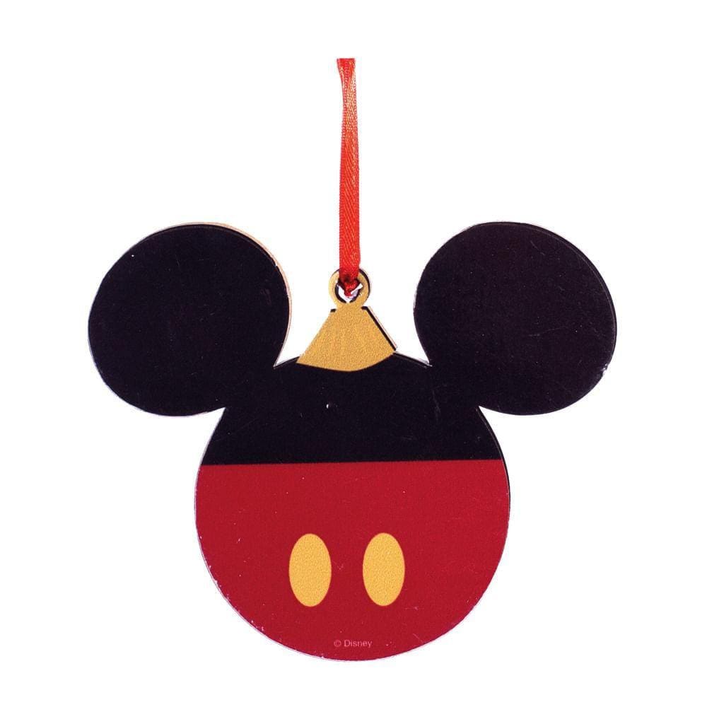 Enfeite Natal Pendurar Cabeça Mickey 8x10x1cm 1109979