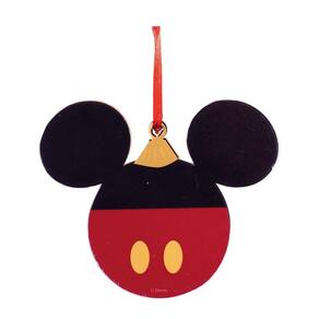 Enfeite Natal Pendurar Cabeça Mickey 8x10x1cm 1109979