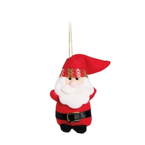 Mini Papai Noel Listras 10x06x03cm C/01 Peça 1201325