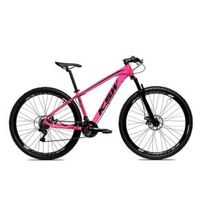 Bicicleta Aro 29 Ksw Xlt Shimano Rosa/Preto 15" Rosa/Preto