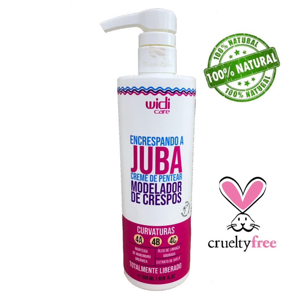 Encrespando Juba Widi Care Creme De Pentear Cabelos Crespo 500ml