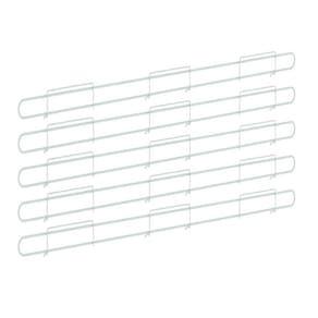 Anteparo Frontal Amapa 078 Branco Para Bandeja Ponta Kit 10