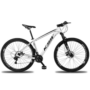 Bicicleta Aro 29 Ksw Aluminio 27 Vel branco/preto