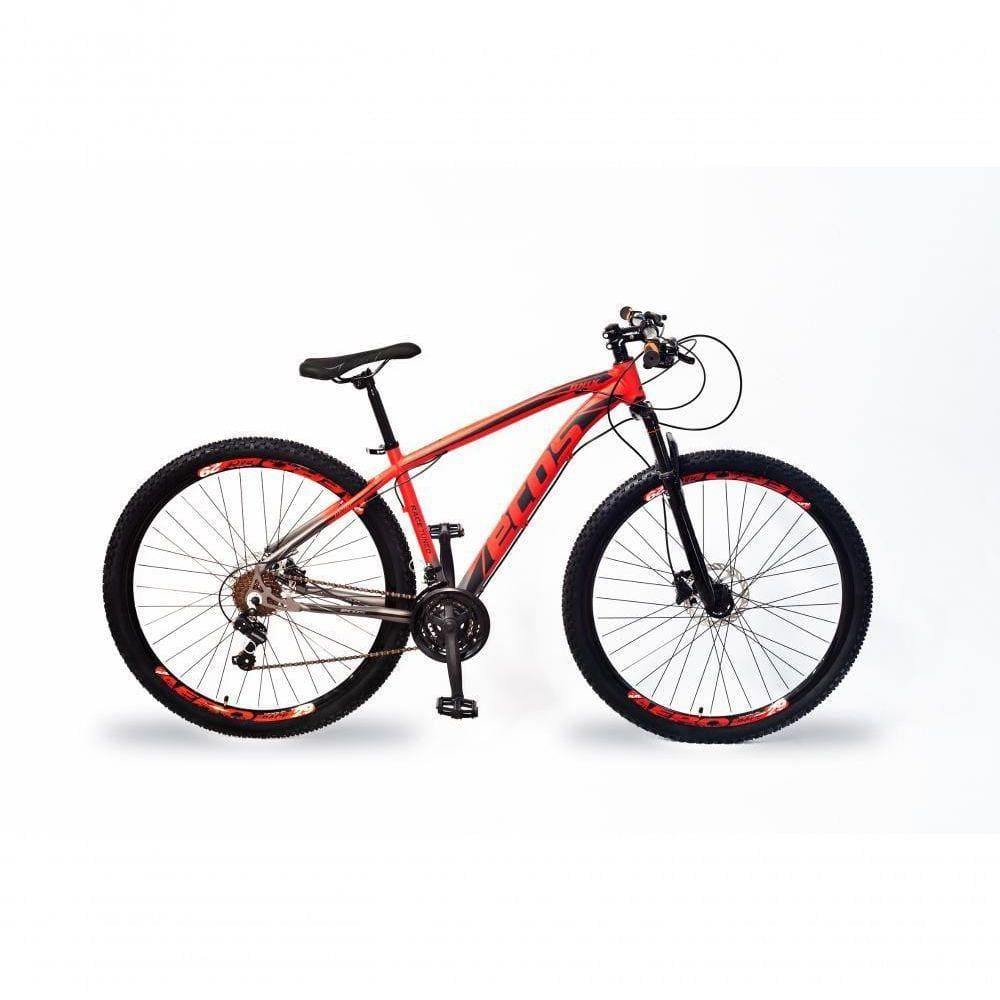 Bicicleta Aro 29 27v ShimanoVermelho E Grafite/preto
