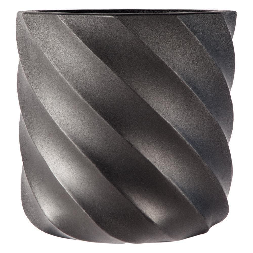 Vaso Maragogi Preto 40cm Terrano