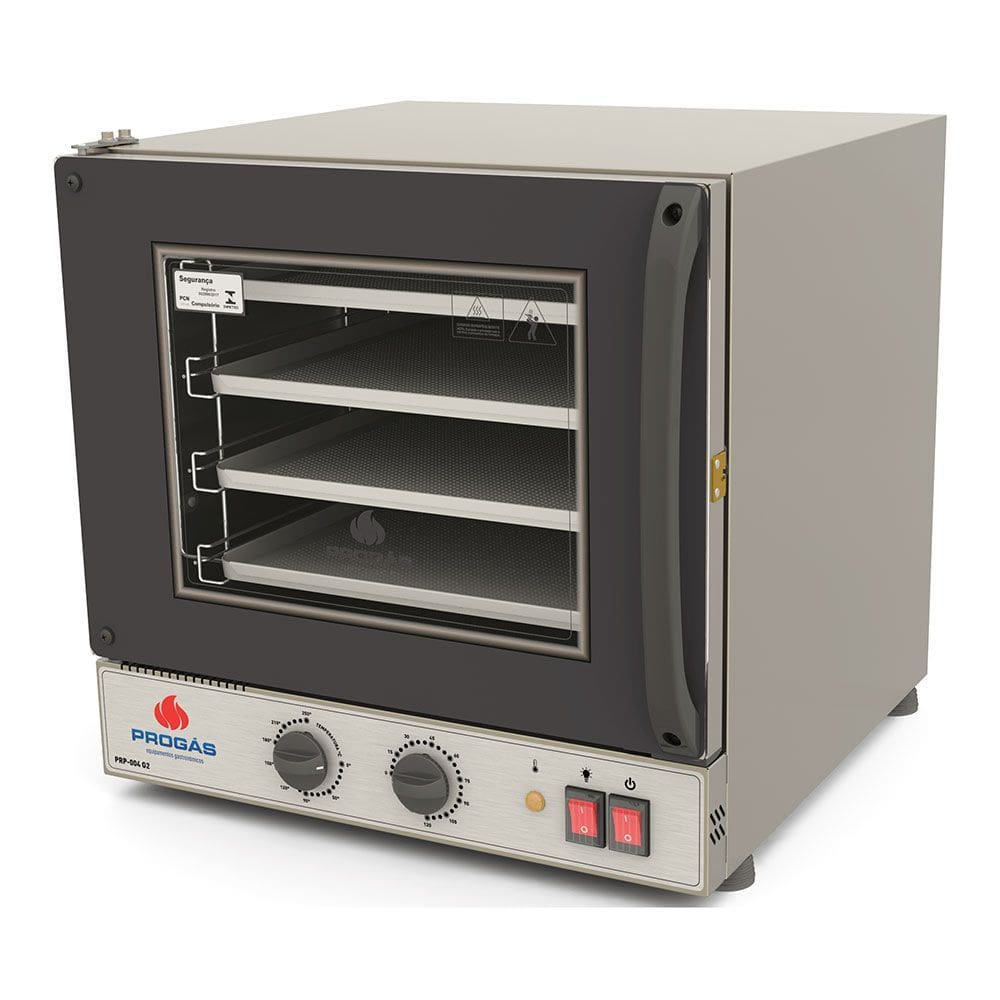 Forno Turbo Elétrico Progás Fast Oven 56 Litros Preto 127V PRP-004