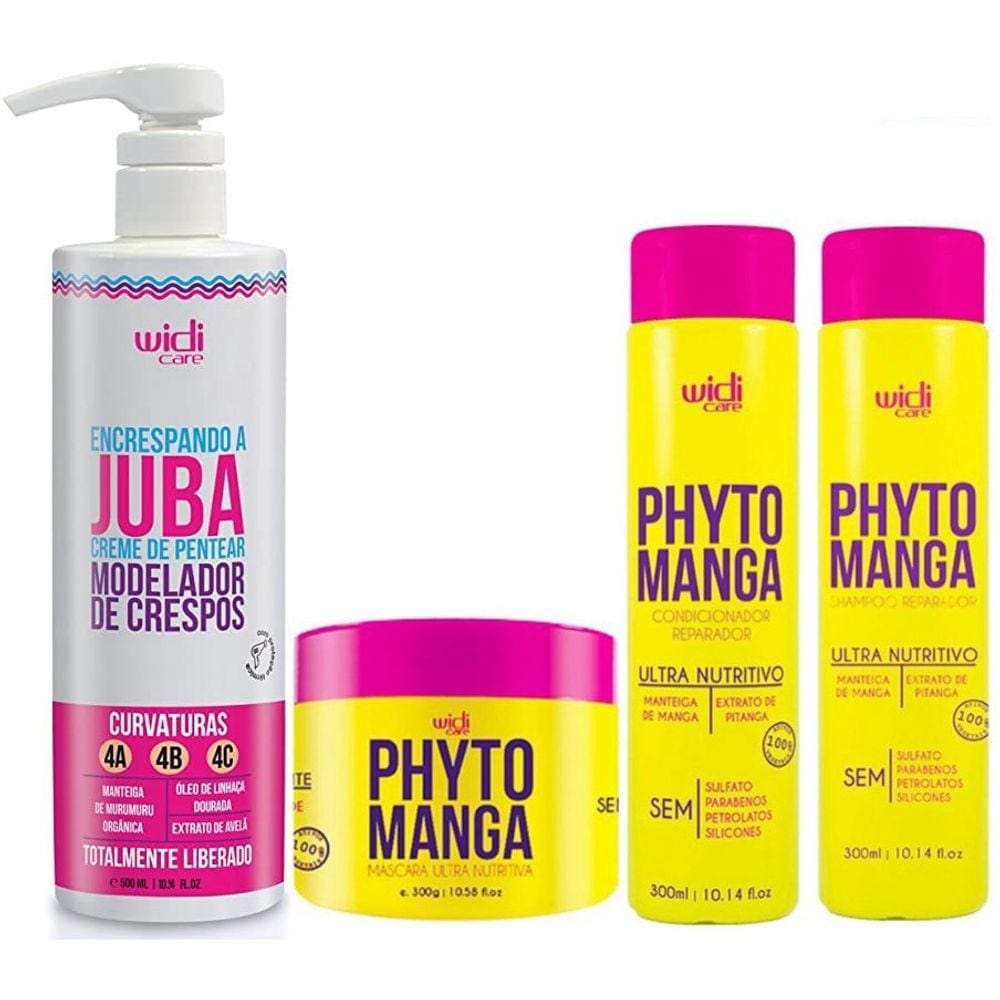 Encrespando a Juba 500ml Widi Care - Kit Manutenção Phyto Manga