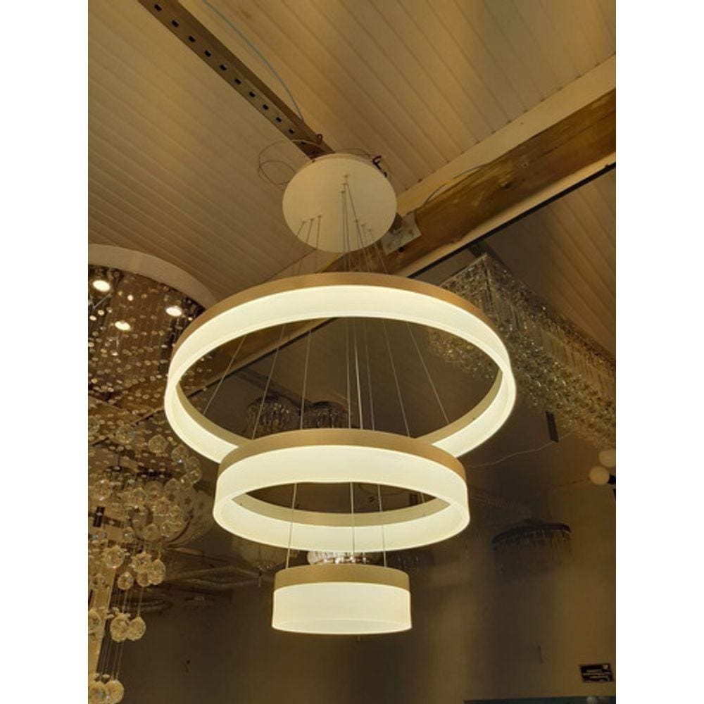 Pendente Led 3 Argolas