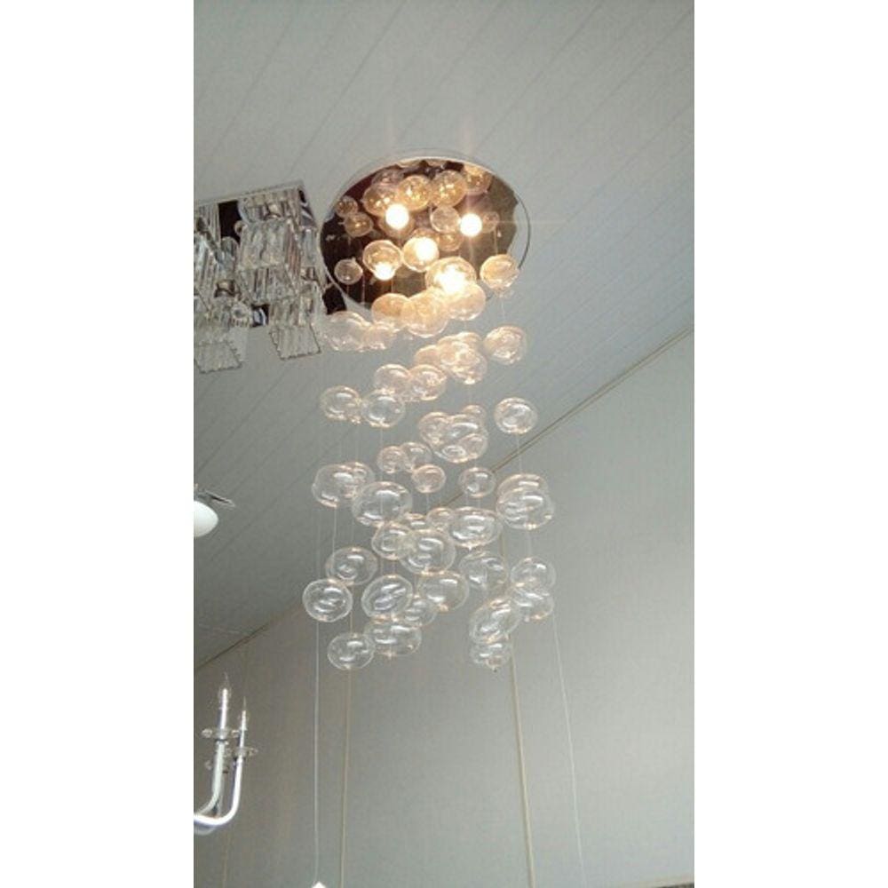 Lustre De Bolhas De Cristal K9