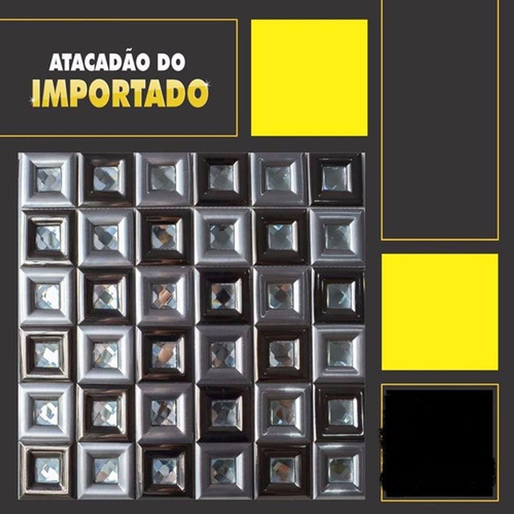 Pastilha Cromada 30 X 30 Cm