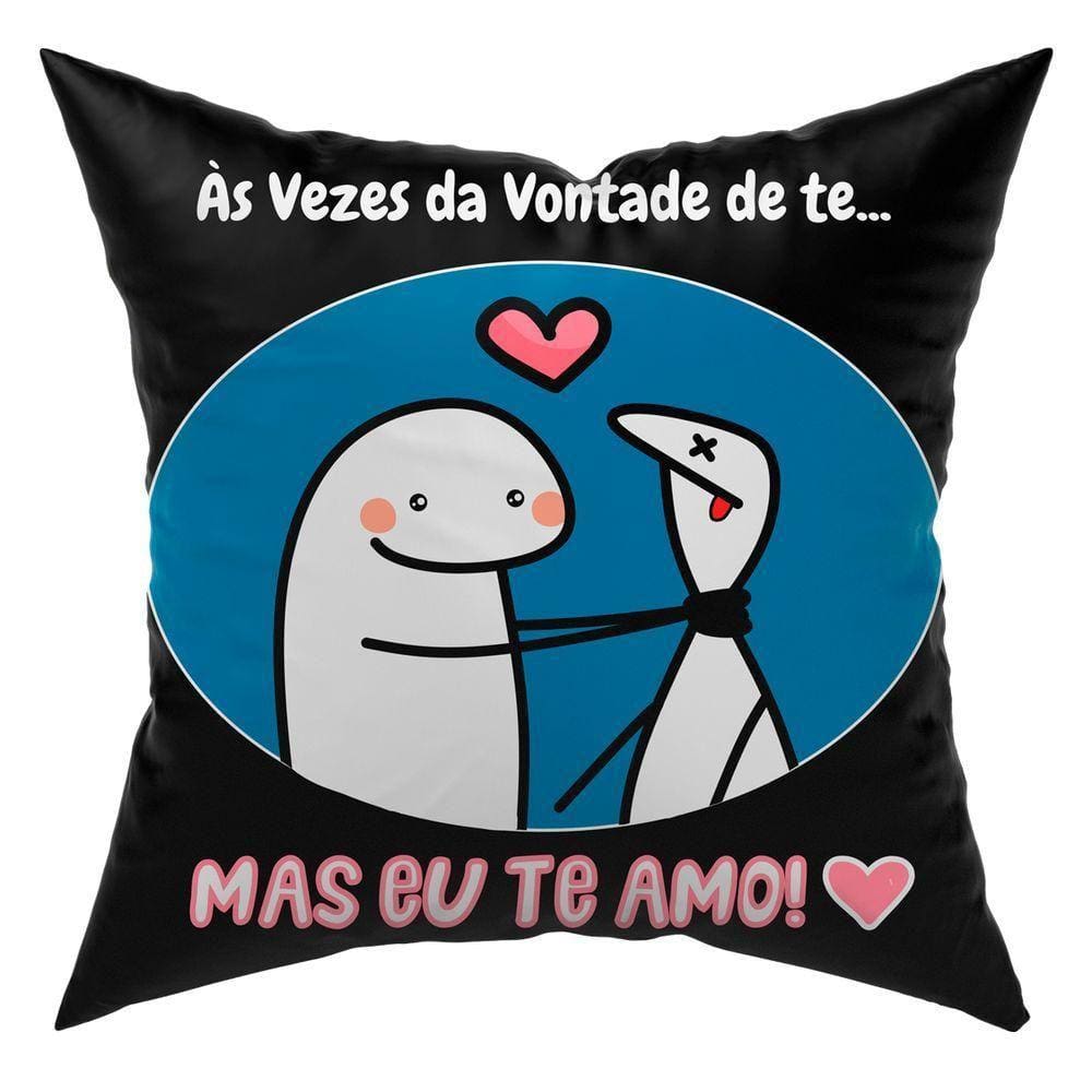 Capa De Almofada Avulsa 45Cm X 45Cm As Vezes Da Vontade