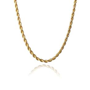 Pulseira Cordão Baiano 3,0 Folheado Em Ouro 18K