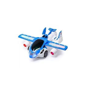 Carrinho Infantil De Brinquedo Que Vira Avião Bate E Volta