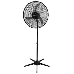Ventilador Pedestal Oscilante 60 Cm Pp Bivolt Preto