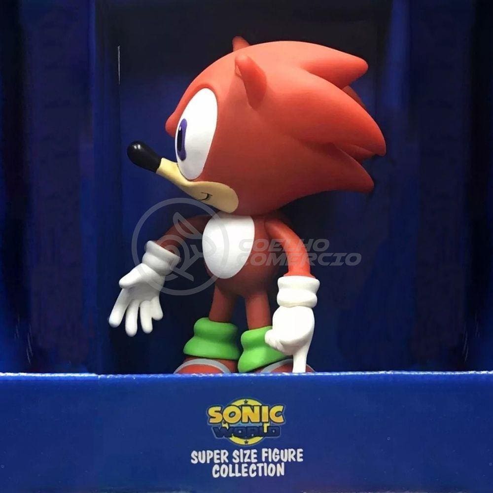 Boneco Action Figure Sonic Red Vermelho 23cm Sonic