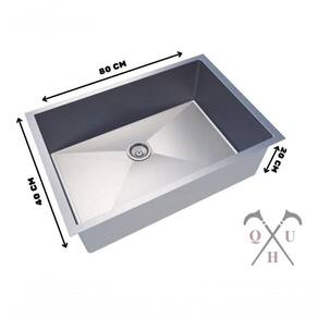 Acessório De Pia Cozinha Planejada De Inox 80x40