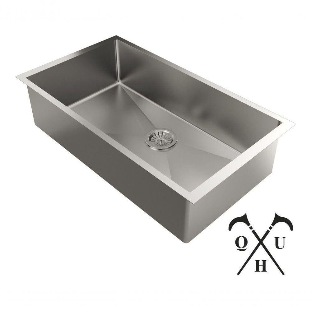 Pia Simples E Elegante P/ Cozinha Embutida Em Inox Technox