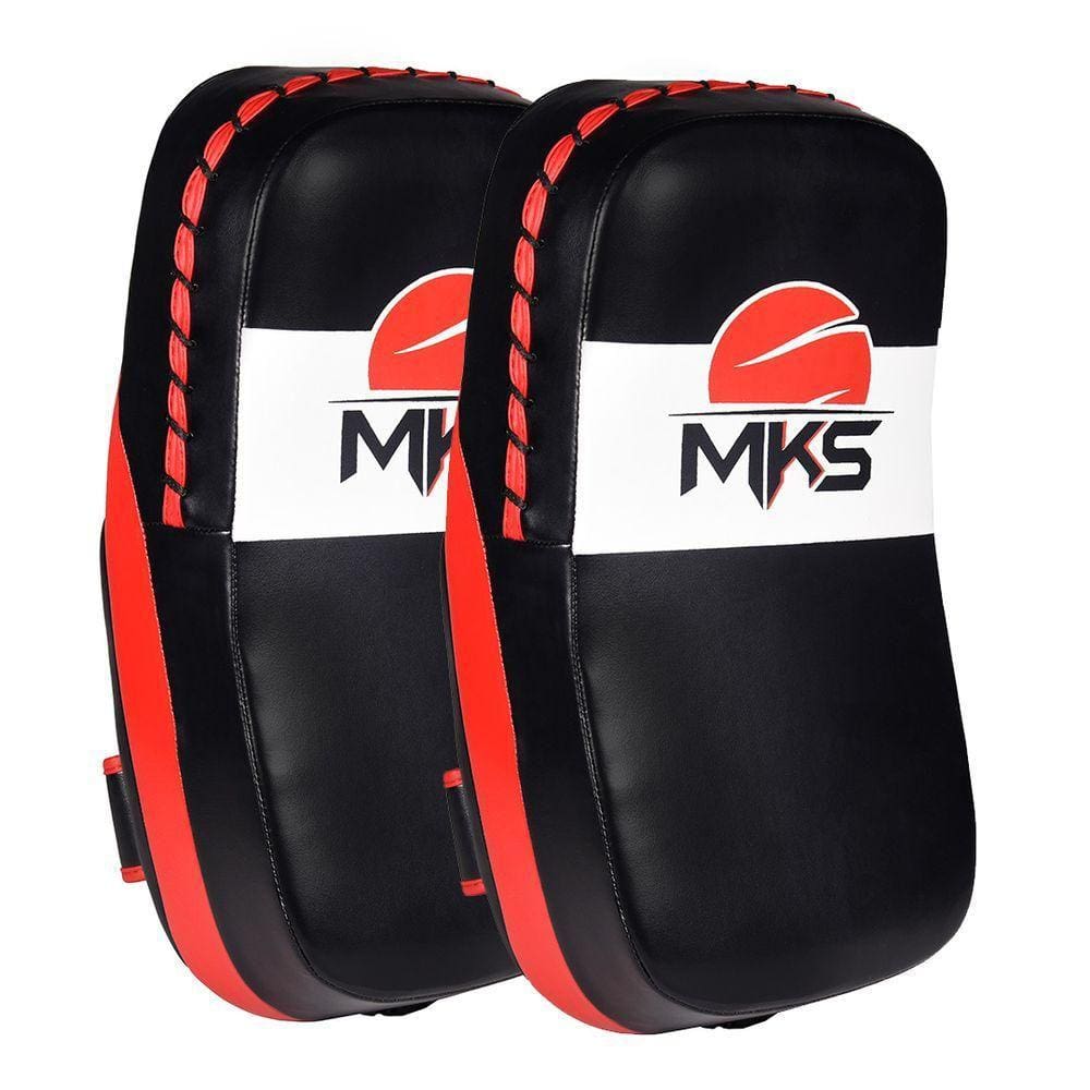 Aparador De Chutes Mks Combat Thai Pad Curved - Par único
