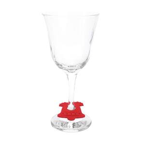 Jg C/8pç Marcadores De Taça Vermelho 1x5x5cm 1106893