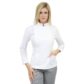 Dólmã Feminino Algodão com Zíper