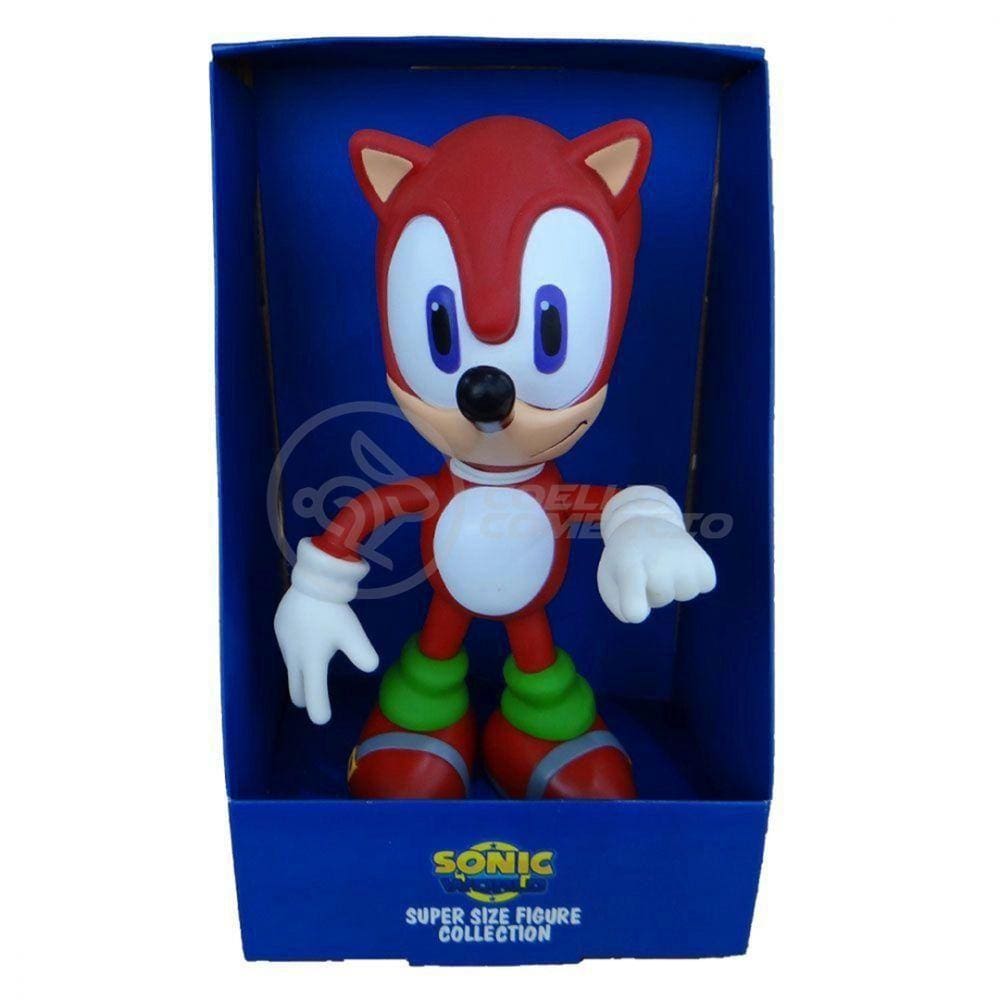 Boneco Action Figure Knuckles The Echidna Articulado 23cm