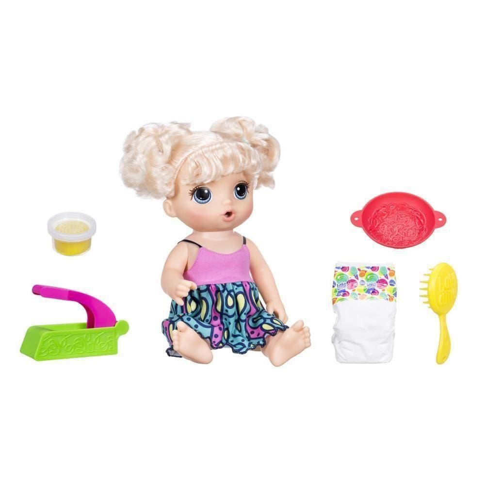 Boneca Baby Alive Adoro Macarrão Loira - Hasbro