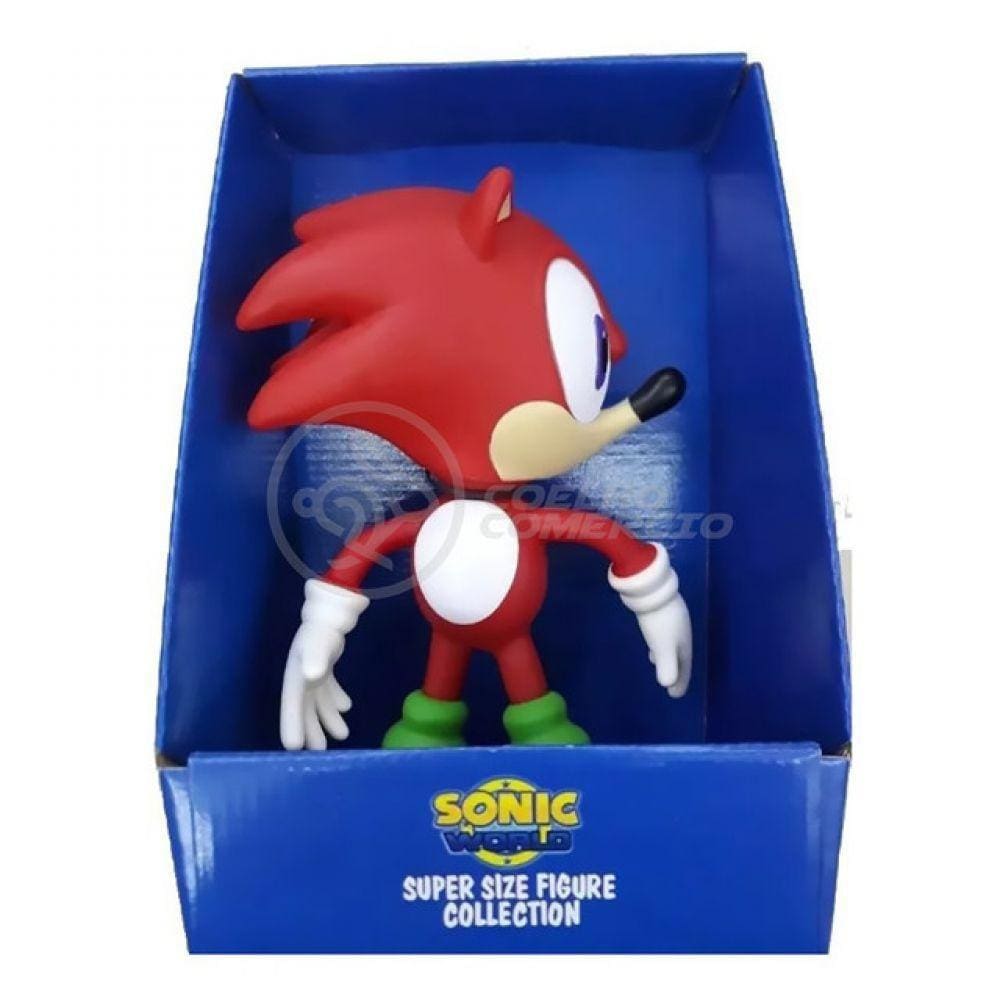 Boneco Action Figure Knuckles The Echidna Articulado 23cm